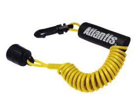 WSM PWC Atlantis Lanyard Standard Yellow - A2097 WSM PWC Atlantis Lanyard Standard Yellow - A2097