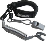 WSM PWC Atlantis Lanyard Standard Yamaha - Dark Yellow w/ Whistle - A8133PFW