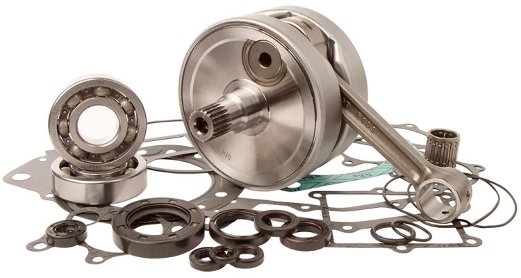 WSM Off Road Hot Rods Bottom End Kits Bottom End Rebuild Kit Honda 500 CR 89-01 - CBK0012