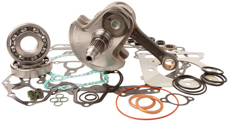 WSM Off Road Hot Rods Bottom End Kits Bottom End Rebuild Kit Honda 400 TRX-EX 05-14 W/Stroker Crankshaft - CBK0037