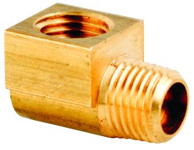 WSM Brass Fittings 90 Degree Street Elbow 1/4'' - COU116SC