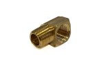 WSM Brass Fittings 90 Degree Street Elbow 3/8'' - COU116SE