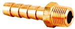 WSM Brass Fittings Hose Barb 1/4'' Hose x 1/8'' Male - COU220C