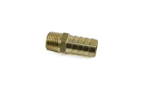 WSM Brass Fittings Hose Barb 5/8'' Hose x 3/8'' Male - COU220HE