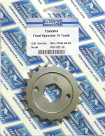 WSM Off Road Sprockets Sprocket Front Yamaha 350 XT 85-00 - FSY-021-19