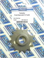 WSM Off Road Sprockets Sprocket Front Yamaha 600 XT 90-95 - FSY-022-15