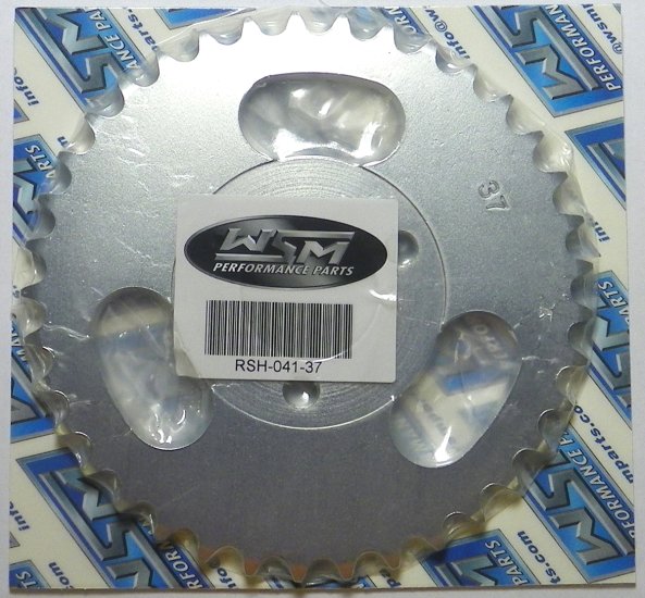 WSM Off Road Sprockets Sprocket Rear Honda 50 Z 78-99 - RSH-041-37