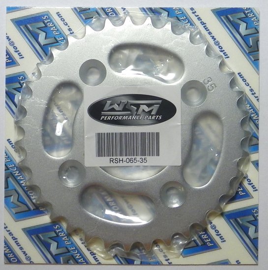 WSM Off Road Sprockets Sprocket Rear Honda 50 CRF-F / XR - RSH-065-35