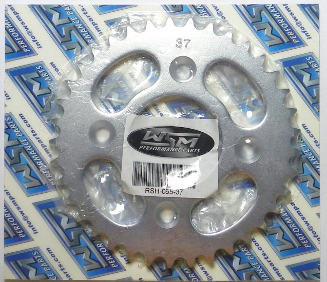 WSM Off Road Sprockets Sprocket Rear Honda 50 CRF-F / XR - RSH-065-37