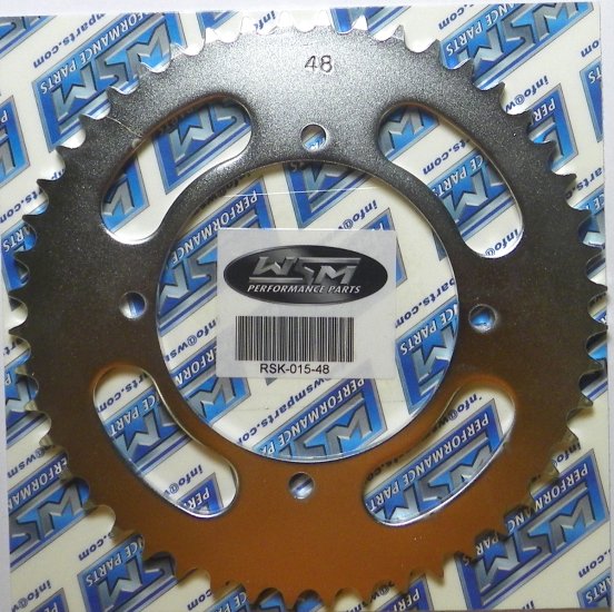 WSM Off Road Sprockets Sprocket Rear Kawasaki 80 - 112 - RSK-015-48