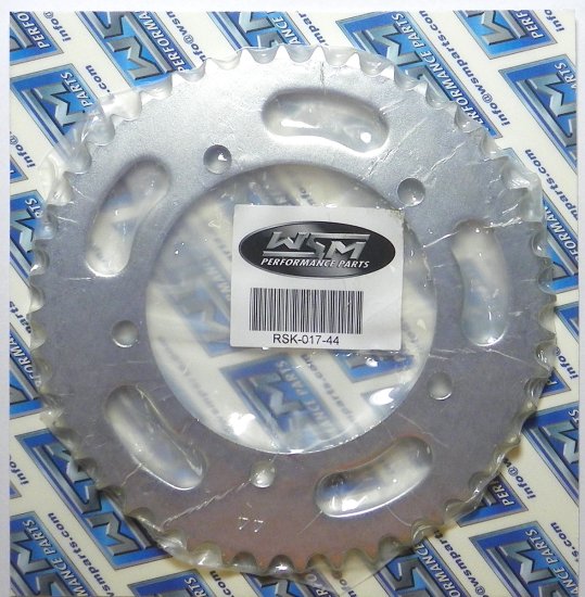 WSM Off Road Sprockets Sprocket Rear Kawasaki / Suzuki 60 / 80 - RSK-017-44