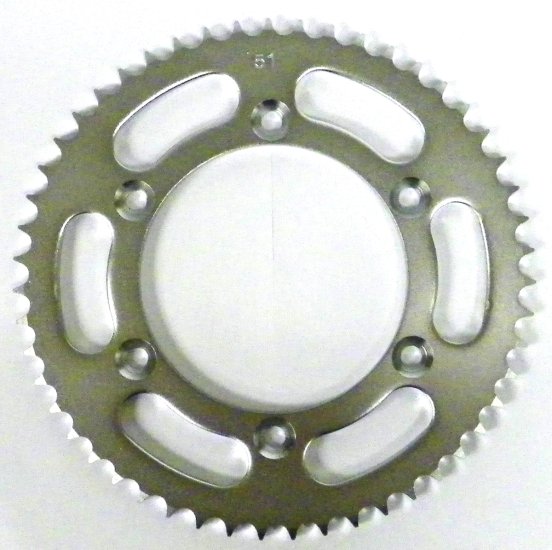 WSM Off Road Sprockets Sprocket Rear Kawasaki / Suzuki 125 KLX / DRZ - RSS-025-51
