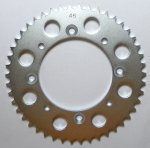 WSM Off Road Sprockets Sprocket Rear Suzuki / Yamaha 80 / 85 - RSY-010-46