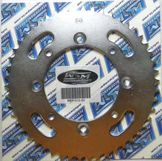 WSM Off Road Sprockets Sprocket Rear Suzuki / Yamaha 80 / 85 - RSY-010-50