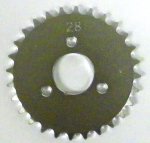 WSM Off Road Sprockets Sprocket Rear Kawasaki / Suzuki 50 KDX / JR - RSY-040-28