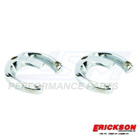 WSM Erickson Trailer Parts Horseshoe Rope Cleats Pack Of 2 - EK9090