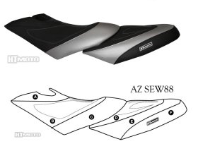 Hydro Turf Premier Seat Cover For Sea-Doo Gtx Di (02-03) / Gtx 4-Tec (02-06) / Rxt (05-06) / Gtx Ltd / Gtx Wake (06-08) / Wake Pro 215 (09)