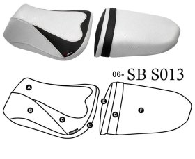 Htmoto Seat Cover Streetbike Suzuki (04-05) Gsx-R 600 & (04-05) Htmoto Seat Cover Streetbike Suzuki (04-05) Gsx-R 600 & (04-05)
