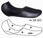 Htmoto Seat Cover Streetbike Suzuki (98-06) Gsx 600, (96-06) Gsx
