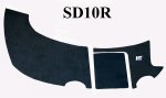 Hydro-Turf Rear Boarding Step Mats Only For Sea-Doo (00-08) Islandia - Sd10R