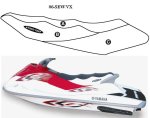 Hydro-Turf Upholstery For Yamaha Yamaha Vx (05-09) / Vxs, Dlx & Spt (09) Seat Cover