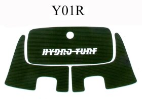 Hydro-Turf Rear Boarding Step Mats Only For Yamaha Exciter - Y01R