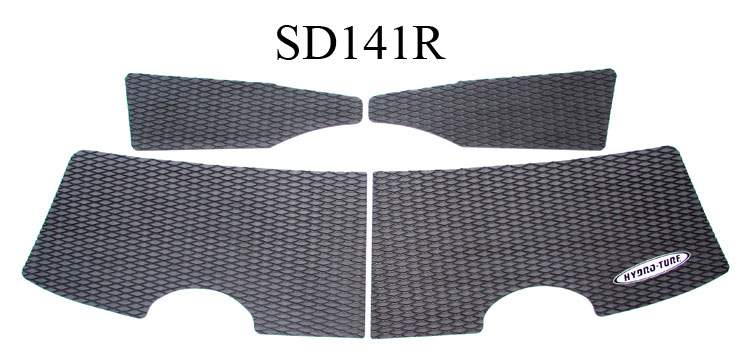 Hydro-Turf Rear Boarding Step Mats Only For Sea-Doo (08) Utopia