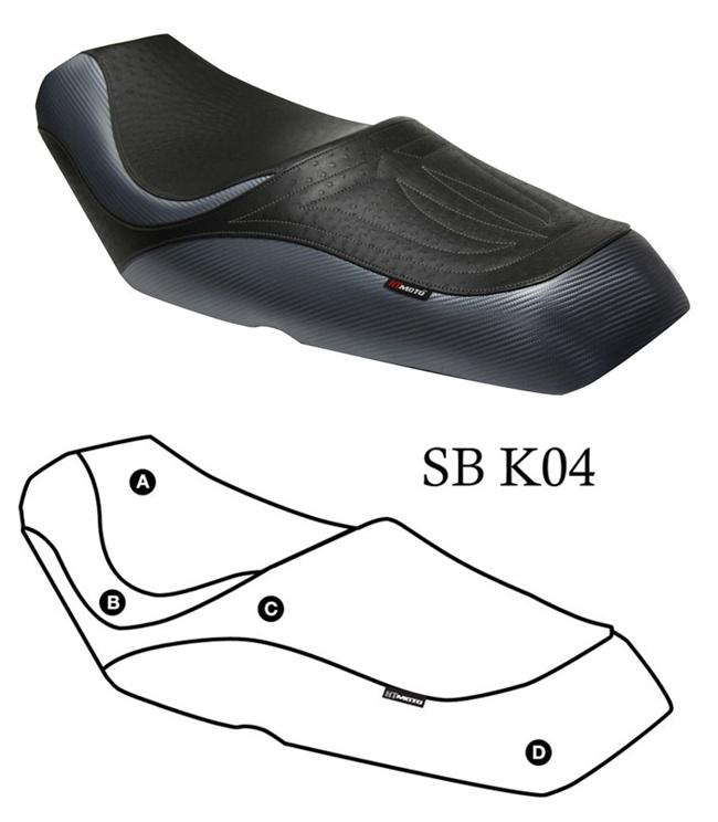 Htmoto Seat Cover For Streetbike Kawasaki Concours 14 (08-09)