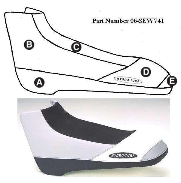 Hydro-Turf Upholstery For Yamaha Waveblaster Ii Seat Cover