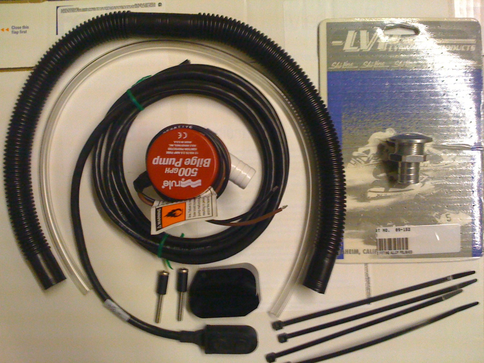 Yamaha 96+ 701 Superjet Waveblaster Bilge Kit [A121172] 165.56