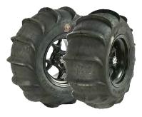 Gmz Front & Rear Tire And Wheel Kit For Polaris Utv & Atv - Click Image to Close