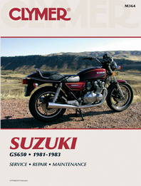 Suzuki Gs650, 1981-1983 Clymer Manual