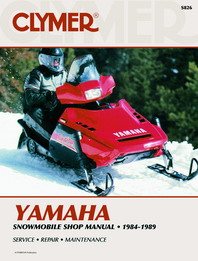 Clymer Snowmobile Manual Yamaha : Pz480 84-89, Ex570 87-89
