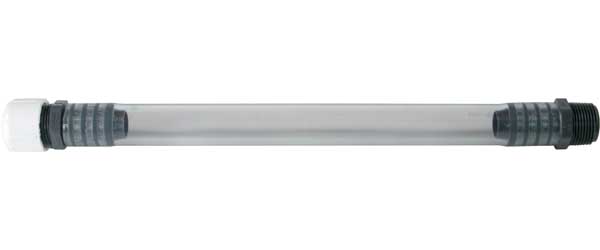 Screw Cap Filler Hose Clear 12"