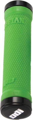 Odi Ruffian Lock-On Grips Atv-Pwc-Mtb (Black White Green) - Click Image to Close