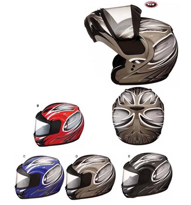 Gmax Gm44S Snowmobile Helmet