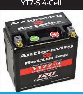 Antigravity Battery Oem-Case 4-Cell 120 Ca 6 Ah