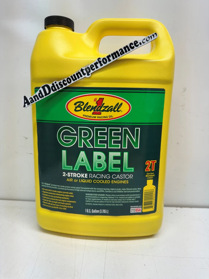 Blendzall RACING CASTOR 2T 1 Gallon - F-460G