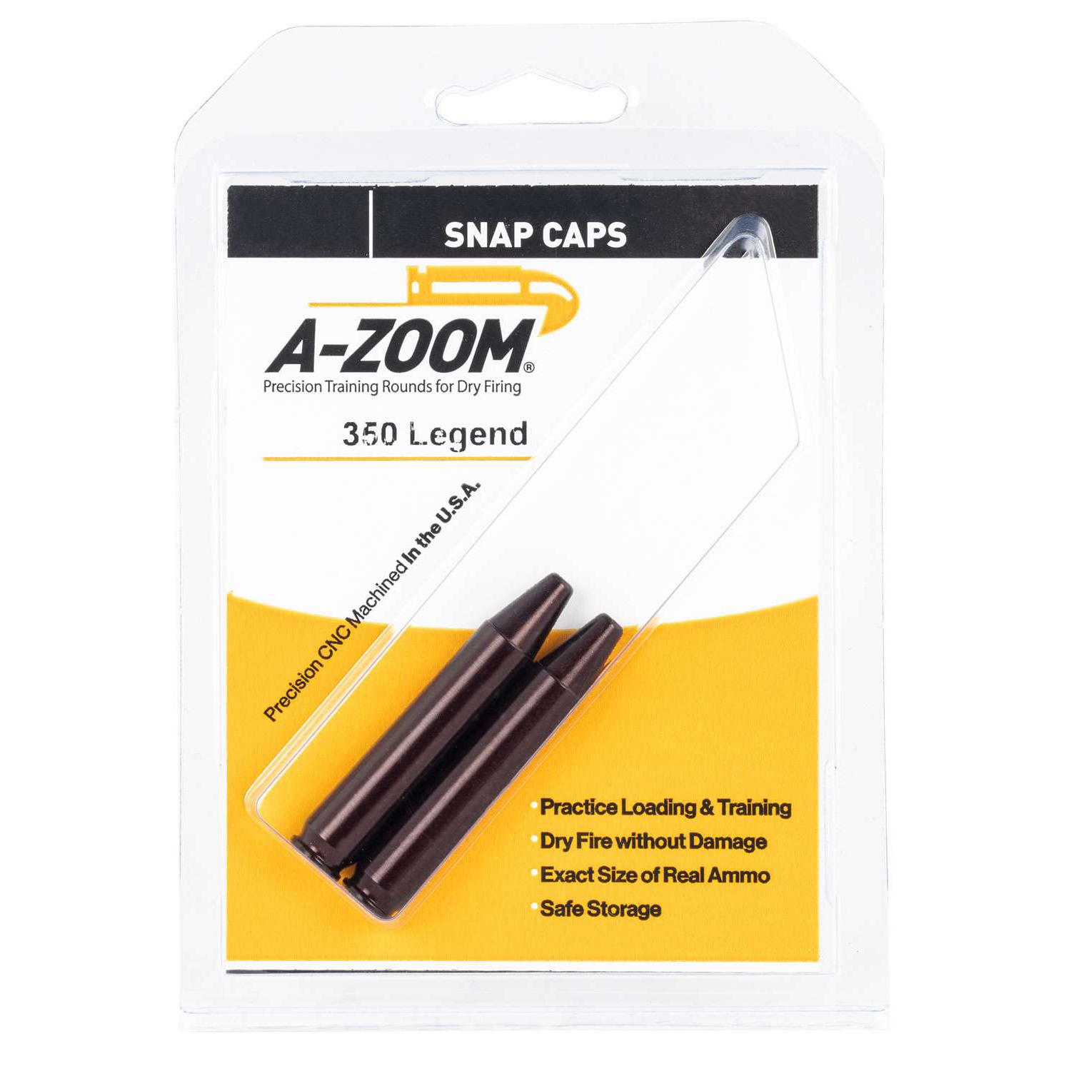 A-Zoom 350 Legend Snap Cap 2Pk - 12273