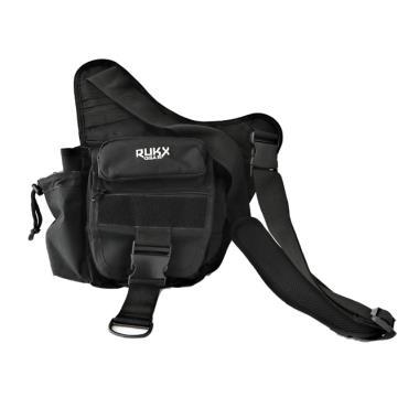 Ati Single Strap Sling Bag Black Rukx Gear - ATICTSBB Ati Single Strap Sling Bag Black Rukx Gear - ATICTSBB