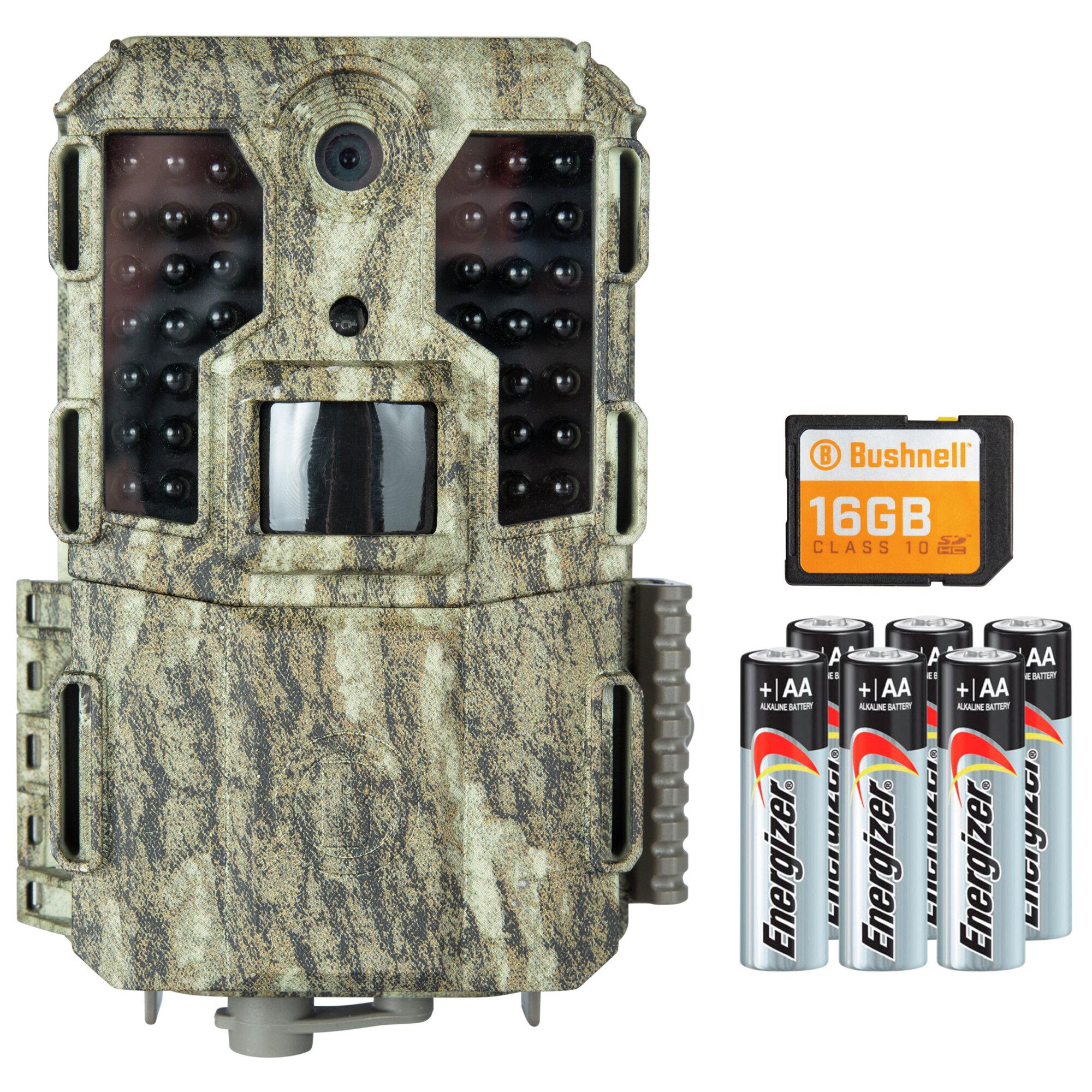 Bushnell Prime Trail Camera Camo With Batteries And Sd Card - 119930CWM