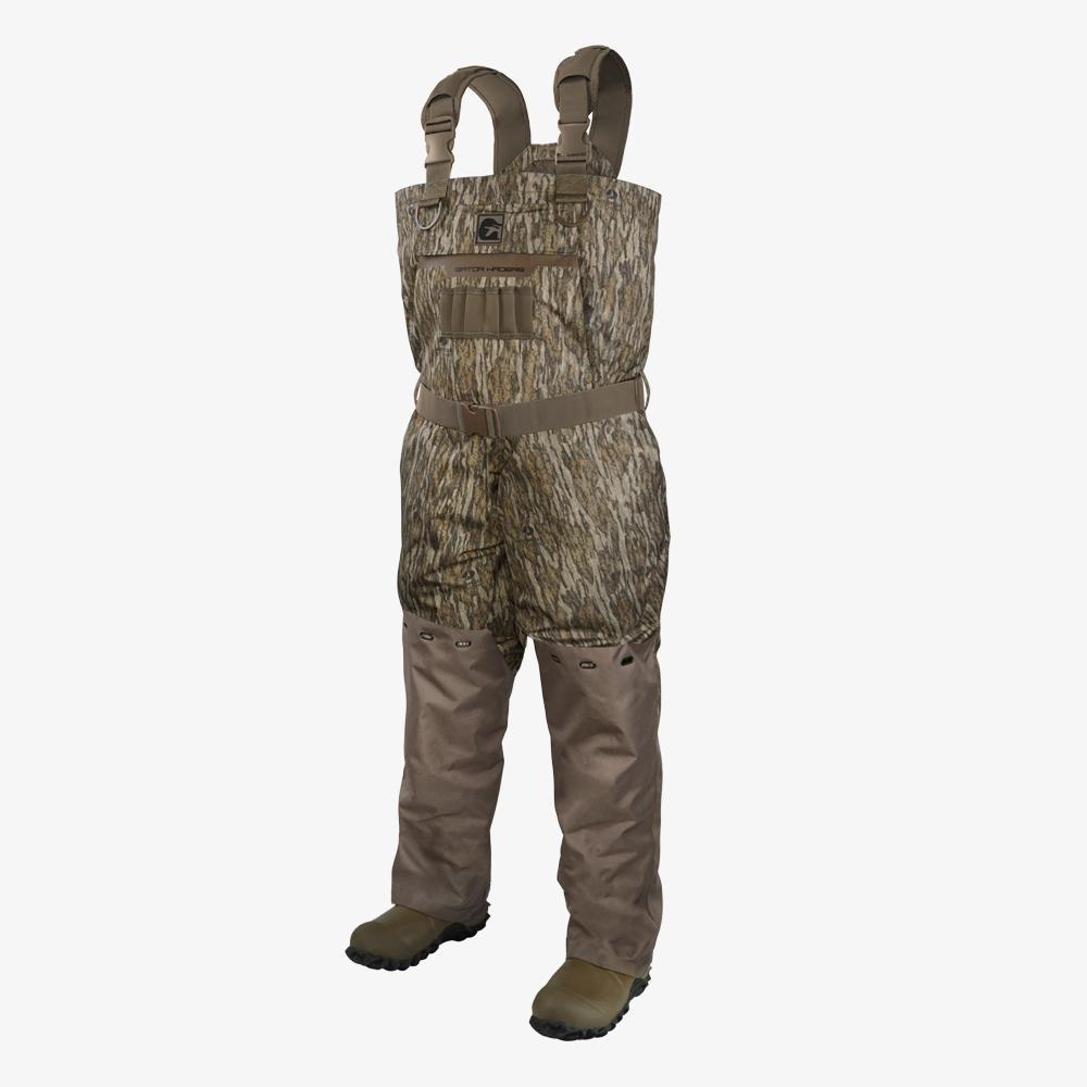 Shield Insulated Waders | Mens - Mossy Oak Bottomland Regular 10 - SSIMBLR10