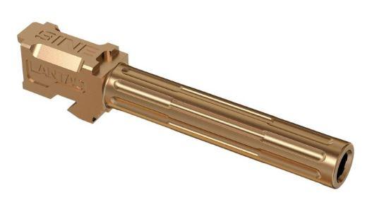 Lantac 9Ine G17 Fluted Non Threaded Bronze Bbl - 01-GB-G17-NTH-BRNZ