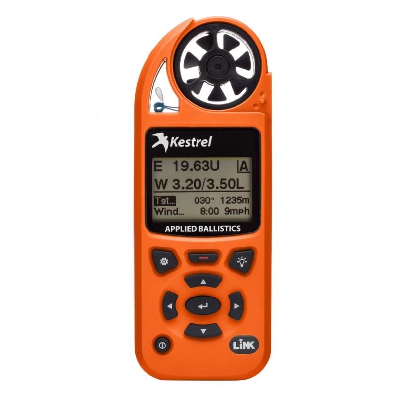 Kestrel 5700 Elite Weather Meter W/ Applied Ballistics & Link Blaze Orange - 0857ALBLZ