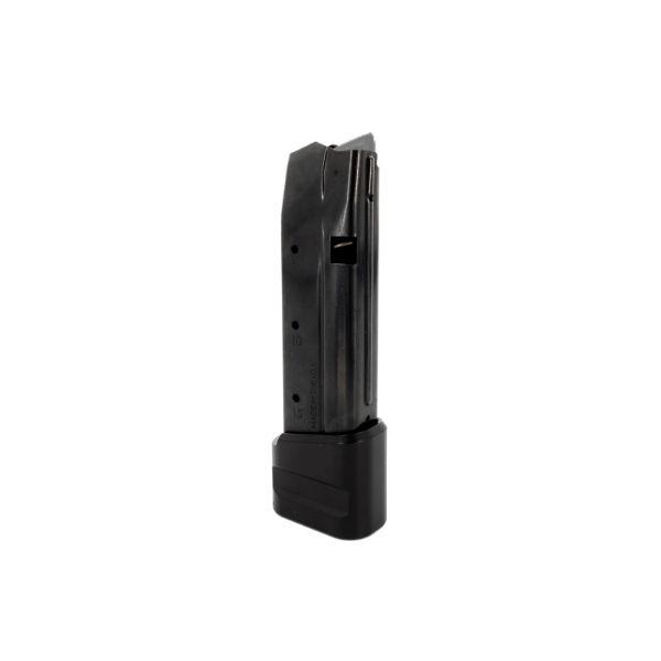 Shield Arms S15 Magazine Gen2 Powercron W Black And 5 Extension Installed - S15-ME-5INS-BLK