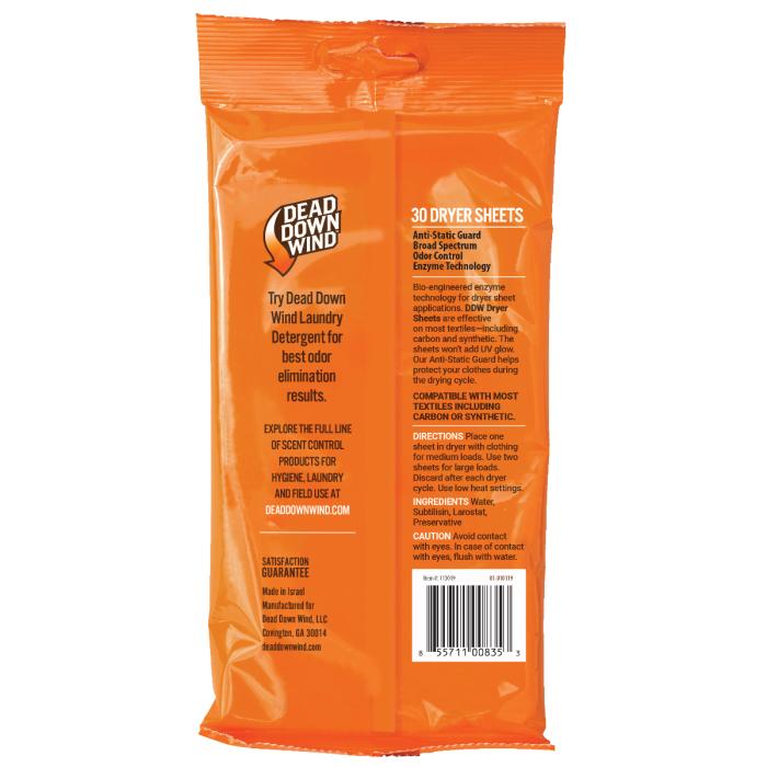 Dead Down Wind Dryer Sheets Value Pack - 113019 Dead Down Wind Dryer Sheets Value Pack - 113019