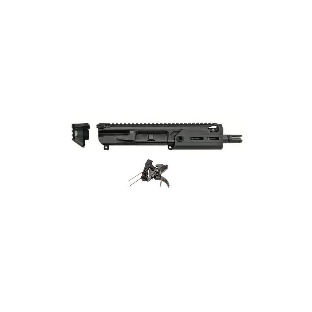 Complete Mcx Rattler Upper 300 Blk 5.5 In Blk Al Mlok Hg - UAMCX-5B-300-BLK-TAP Complete Mcx Rattler Upper 300 Blk 5.5 In Blk Al Mlok Hg - UAMCX-5B-300-BLK-TAP