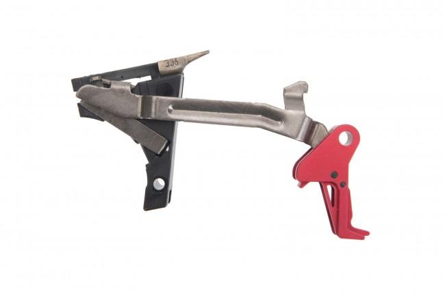 Glock Trigger Kit Flat Trigger 9Mm Slimline G43 Red - 71502R