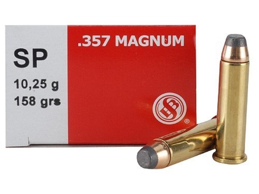 357 Mag 158Gr Sp 50/Box *** - SB357B