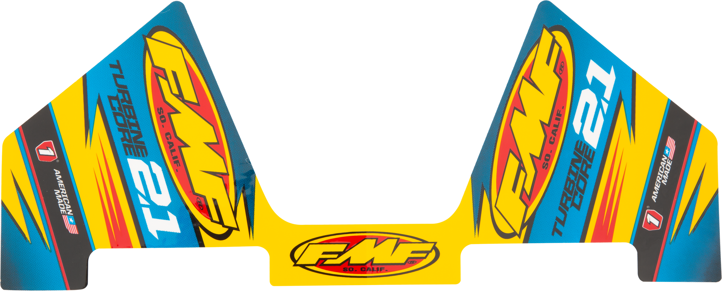 FMF Offroad 2-Stroke Silencer Decals TURBINECORE 2.1 DECAL - 014828